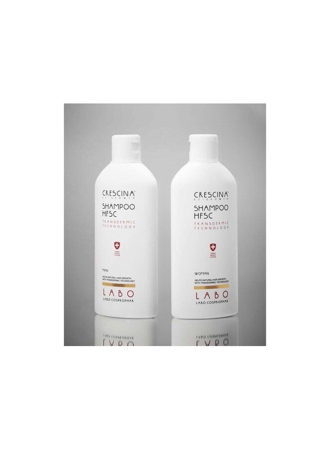 Crescina Hfsc Transdermic Man Shampoo 200ml - Image 2