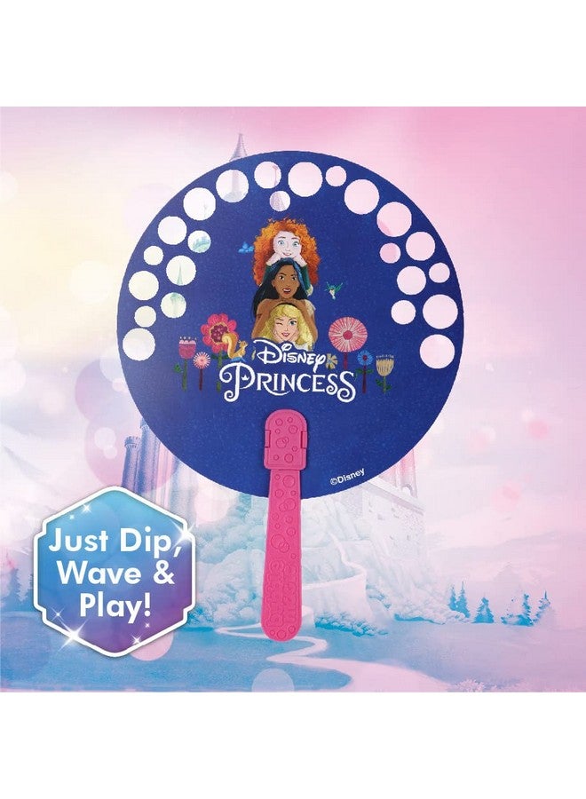 Bubble Magic FanBubs Disney Princesses Theme|Thick Viscous Concentrate Solution Pouches With HandFan|Just Dip,Wave& Play|Bubble Maker|Birthday & Return Gift For Kids 3+|Outdoor Indoor Toy|MadeIn India - Image 2