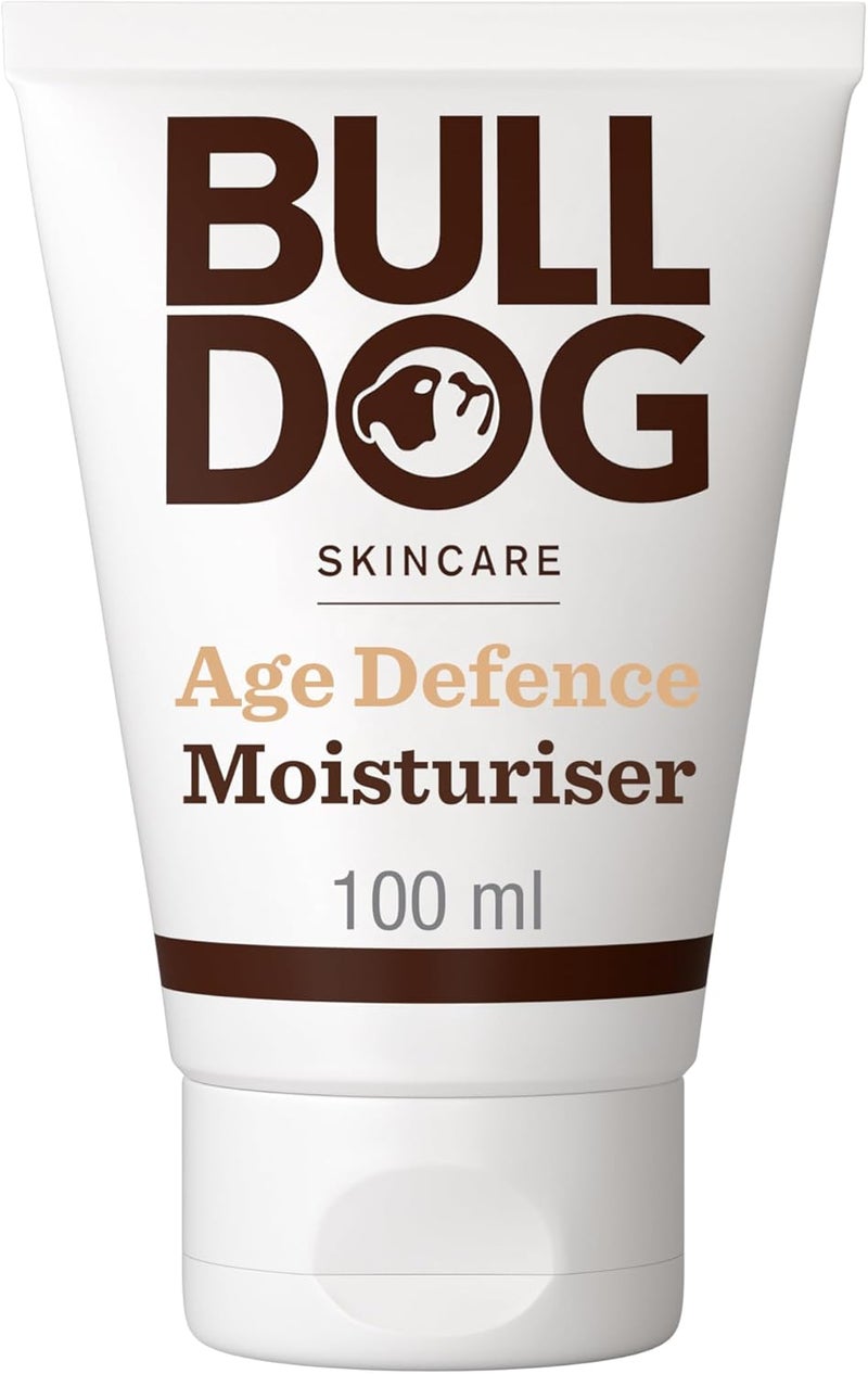 Bulldog Age Defence Moisturiser for Men - 100ml Anti-Aging Face Cream - Image 1