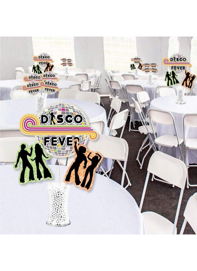 Big Dot of Happiness 70’S Disco 1970S Disco Fever Party Centerpiece Sticks Showstopper Table Toppers 35 Pieces  - Image 3