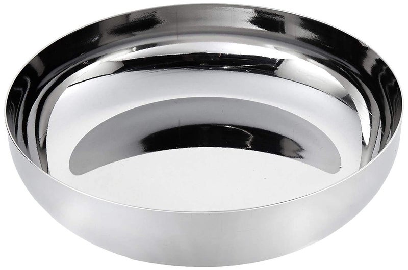 Marwall Stainless Steel Apple HalwaDessert Plate Set 6 Pieces 115cm Dia - Image 2