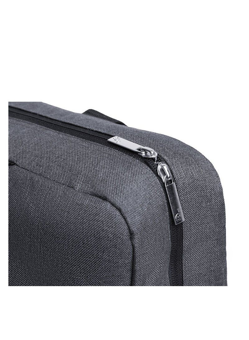 E-Train (BG11A) Laptop Messenger Shoulder Bag up to 15.6" - Gray  - Image 5