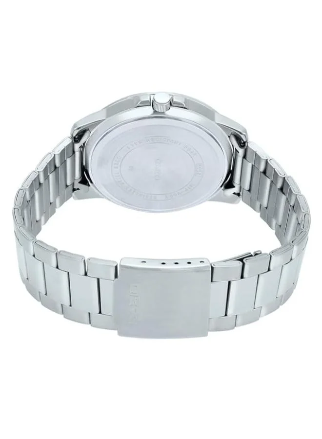 CASIO Men's Men's Analog Display Watch With Multicolor Stainless Steel Strap - MTP-VD01D-2BVUDF