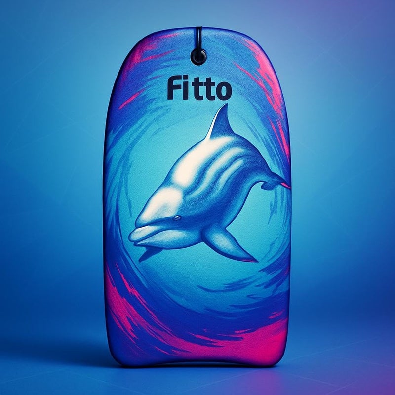 Fitto Lightweight & Durable Beach Board for Swimming & Surfing - Portable, Sturdy Foam Paddle Board for Water Sports - Image 2