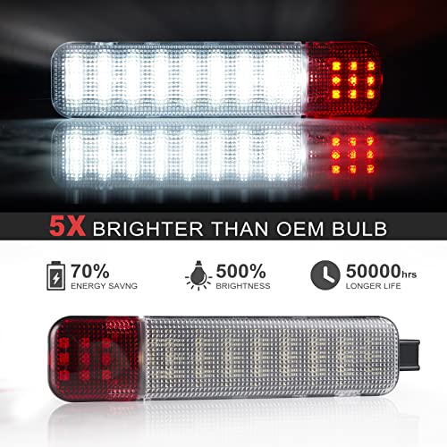 NEIFILES 4PCS LED Interior Door Panel Lights Courtesy Light Compatible with 1995-1999 Chevy C/K Silverado Sierra Yukon Door Reflector Light Intended for Hummer H2 2003-2009 - Image 2