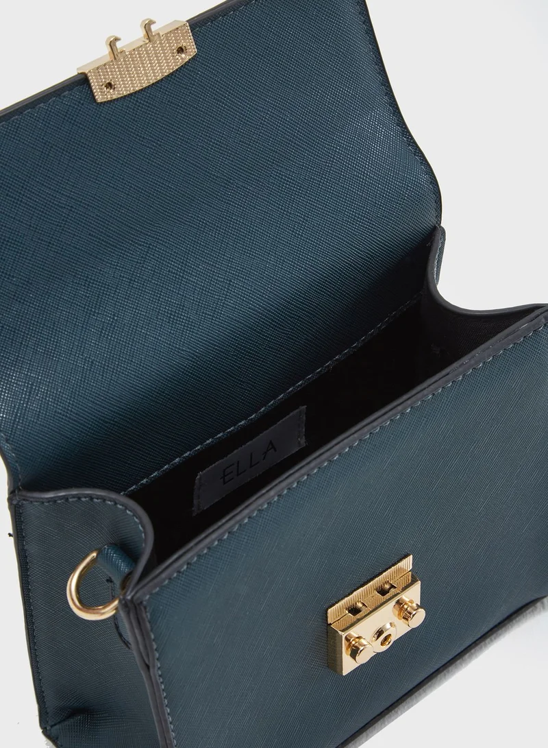 ELLA Flap Buckle Crossbody