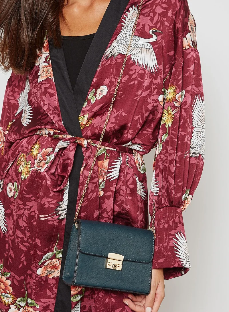 ELLA Flap Buckle Crossbody