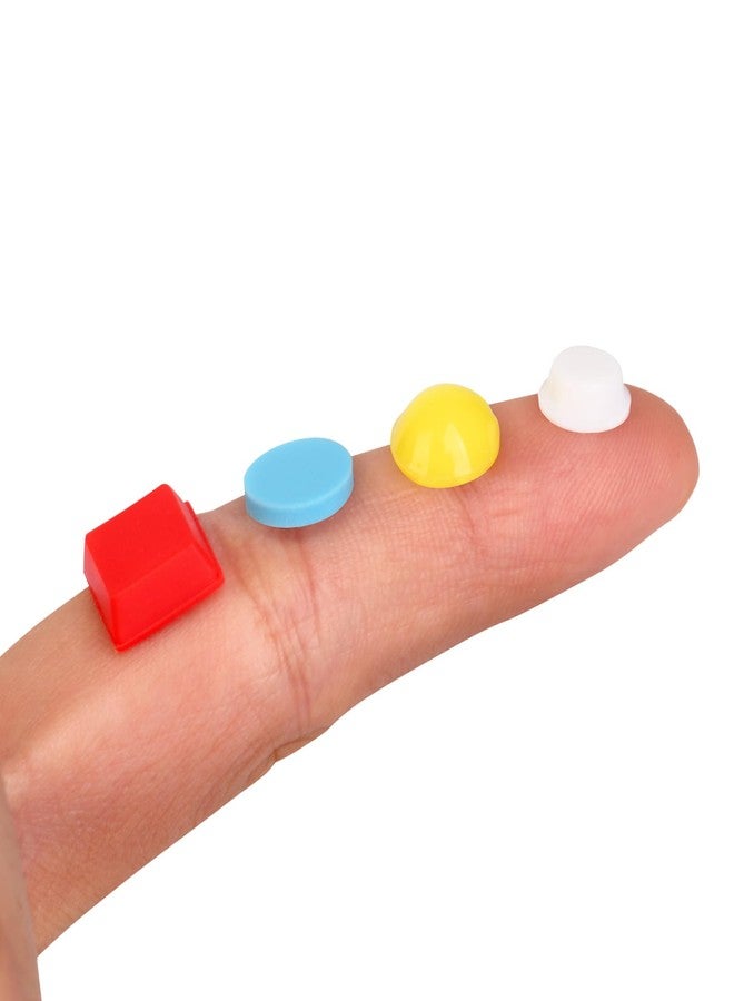BLEWAY Bump Dots for Visually Impaired 155 Pcs Combo Pack(Yellow,Blue,White,Red) - Low Vision Aids Braille Stickers Raised Tactile Dots for Elderly, Blind - Image 4
