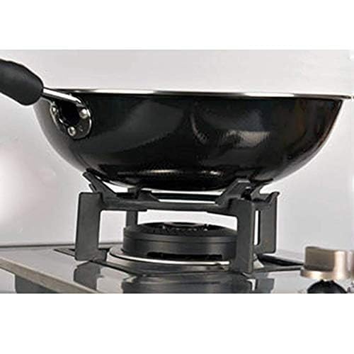 lanyinxianzi Wok Ring Rack, Cooktop Cast Iron Wok Support Ring, Stove Trivet for Gas Stove,Cooktop Stove Rack Trivets, Gas Stove Accessories - Image 5