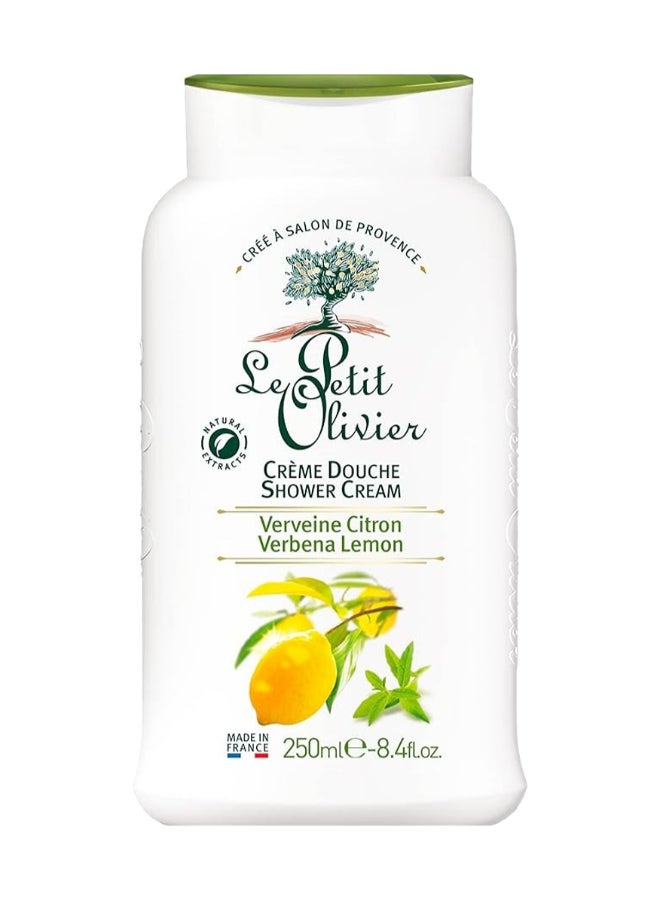 Le Petit Olivier Shower Cream, Verbena Lemon, 250Ml