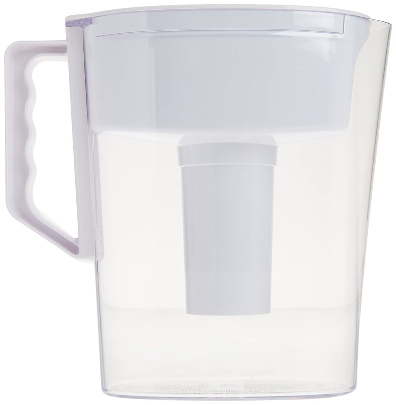 Brita Slim Water Pitcher with 1 Filter, White, 5 Cup - Image 2