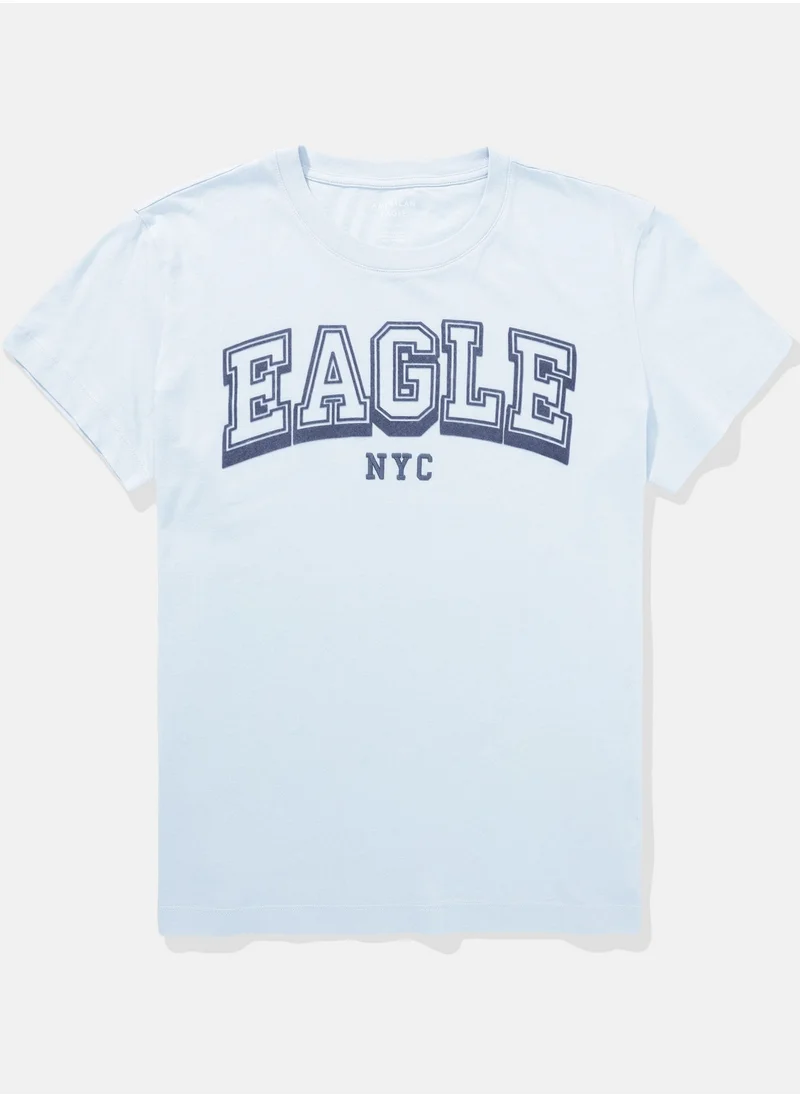 American Eagle Logo Crew Neck T-Shirt