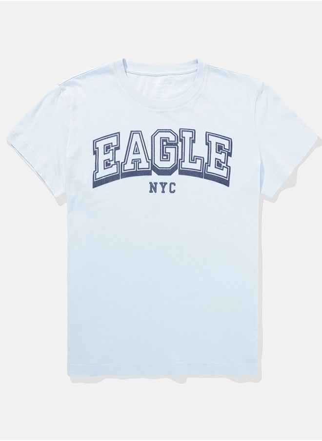 American Eagle - Logo Crew Neck T-Shirt - Image 1