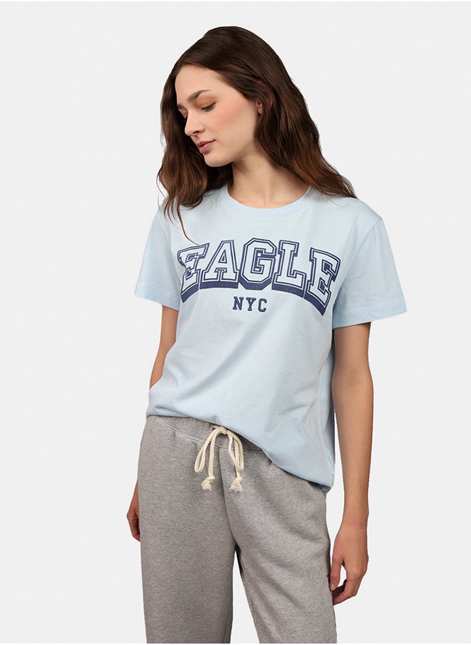American Eagle - Logo Crew Neck T-Shirt - Image 1