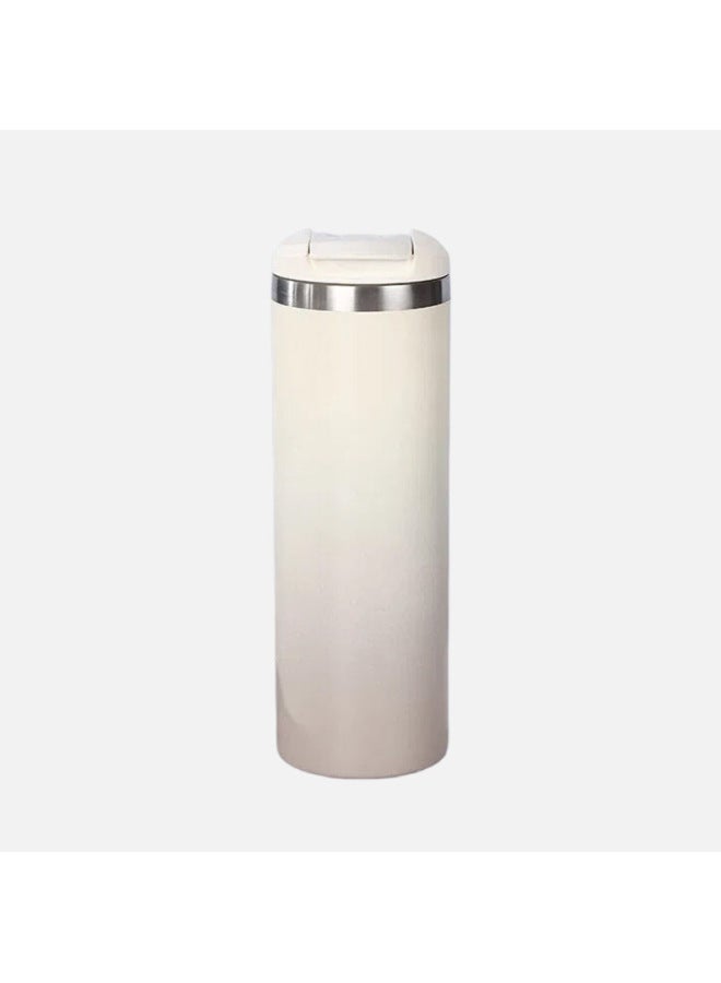 Gradient Color Stainless Steel Thermos Cup, Car-mounted Portable Thermos Cup, Straight Cup, Sports Fitness Water Cup