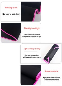 Generic Gym Waist Support Belt for Weightlifting & Cross Training - Back Protection for Squats, Running, Basketball & Cycling (Pink) - Adjustable & Breathable for Men & Women  - Image 2