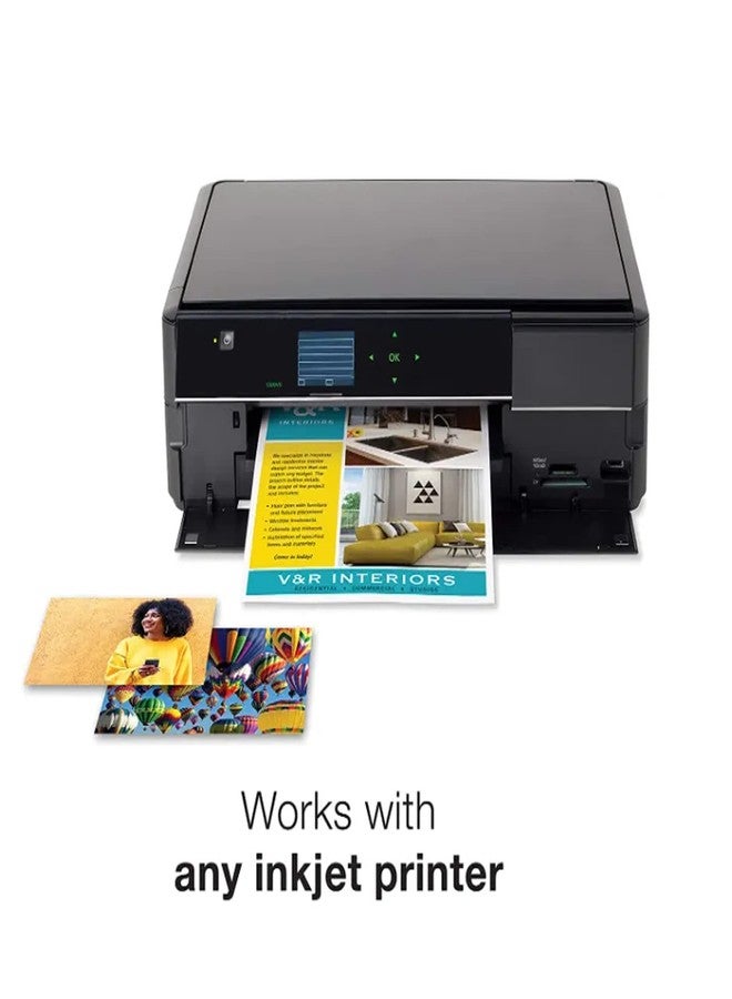 BIGFALCON Professional 210 GSM 4R Size (4X6 inch) Glossy Cast Coated Inkjet Photo Paper 100 Sheets for all Inkjet Printer (Pack of 1) - Image 3