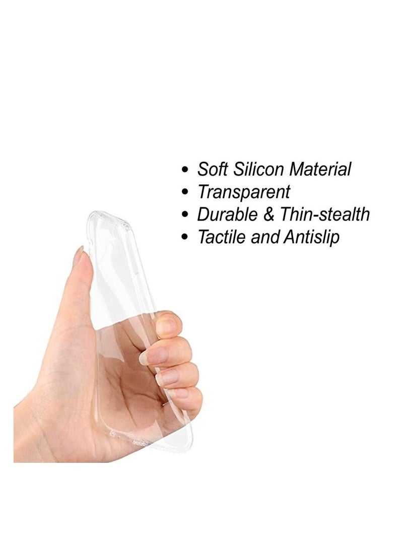 Soft Meterial Slim Transparent Mobile Phone Case For Samsung A14 5g , Shock Proof Back Cover, Full Body Coverage Lens Protection - Image 5