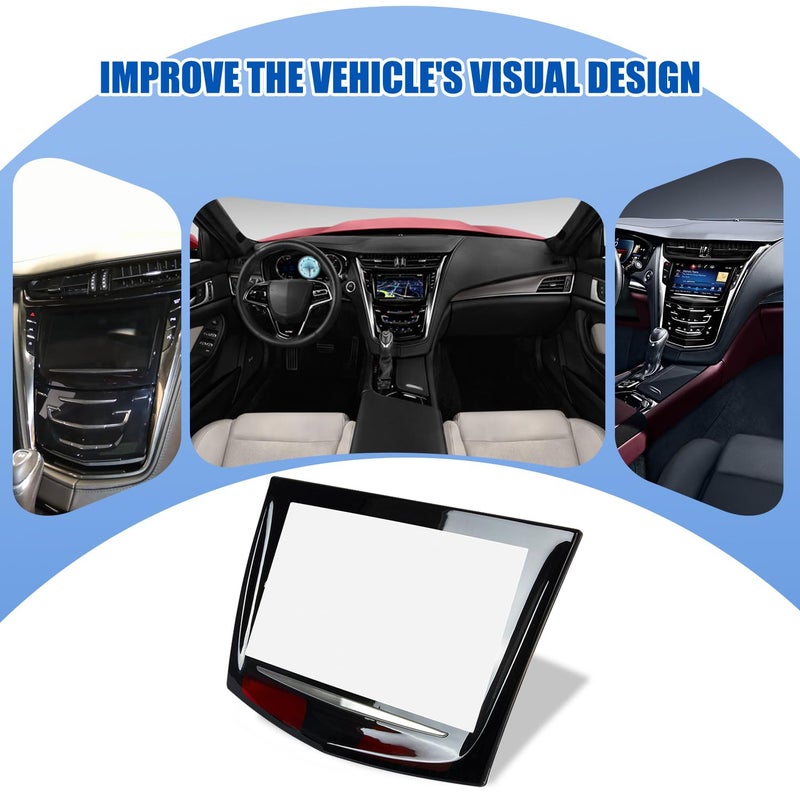 RANSOTO CUE Touch Screen Display Compatible with Cadillac ATS Escalade XTS SRX CTS CTS-V 2013 2014 2015 2016 2017 Digitizer Touch Sense with Trim Removal Tool Replaces 20867046 22912609 - Image 5