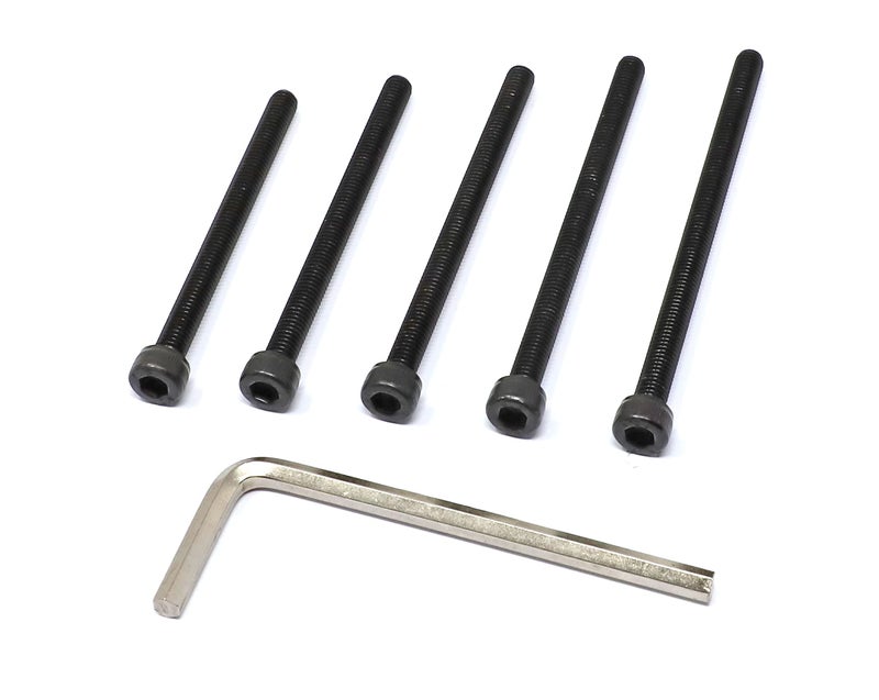 Iexcell 25 Pcs M5 X 60/65/70/75/80 Alloy Steel 12.9 Grade Hex Socket Head Cap Screws Bolts Assortment Kit Black Oxide Finish - Image 3