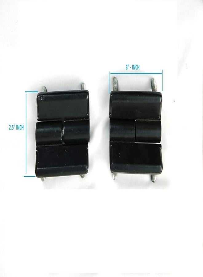 Delcot® Diesel Generator Canopy Door Hinges (Set of 1 Left & 1 Right) - Industrial Acoustic Enclosures, Soundproof Canopies (2 Pieces) - Image 2