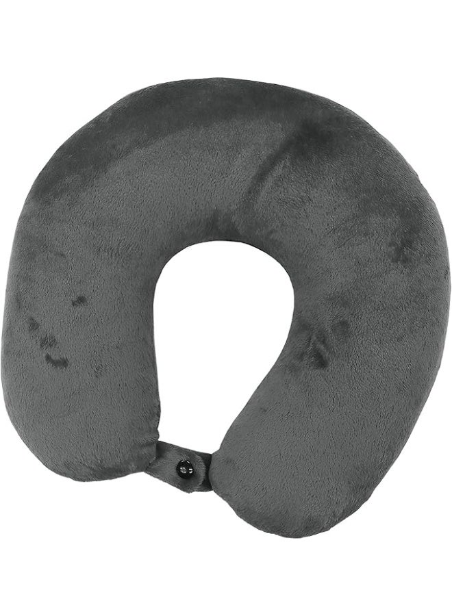 Premium Memory Foam Travel Pillow - Sleep with NO Neck Pain - Super Soft & Easy Washing with Removable Cover - Durable & Practical - Image 1