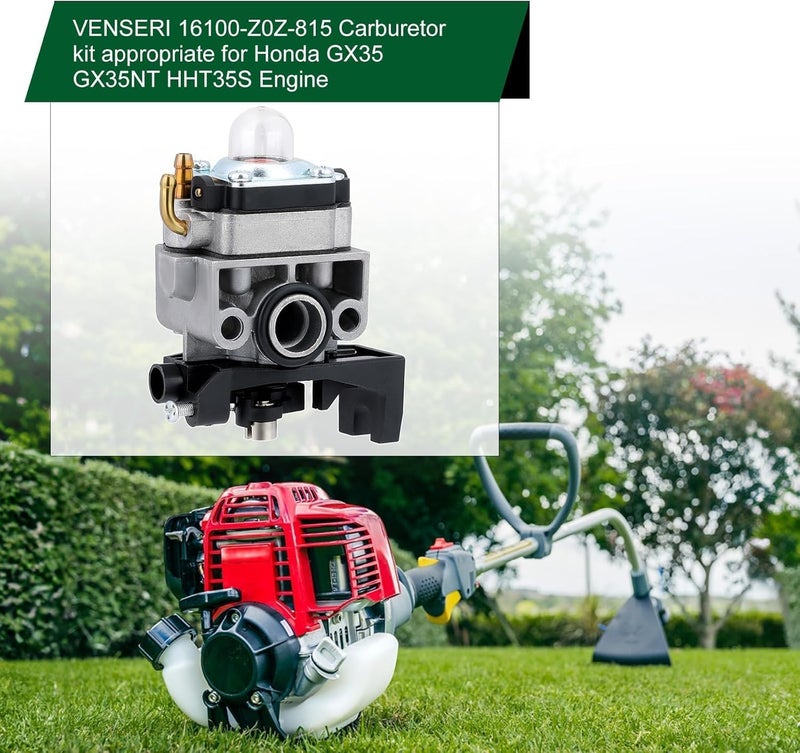 Venseri GX35 Carburetor for Honda GX25 GX25N GX25NT HHT35 String Trimmer FG110 FG110K1 HHT25S 4 Cycle Engine Replaces 16100-Z0Z-815 16100-Z0H-825 - Image 2