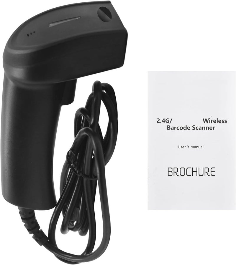 قارئ باركود USB محمول CCD يدوي يدعم مسح باركودات الورق والشاشة، متوافق مع - مناسب للسوبرماركتات، (1D USB) - Image 1