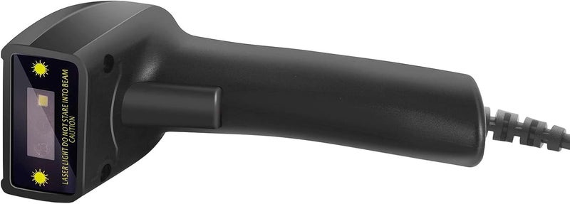 قارئ باركود USB محمول CCD يدوي يدعم مسح باركودات الورق والشاشة، متوافق مع - مناسب للسوبرماركتات، (1D USB) - Image 3