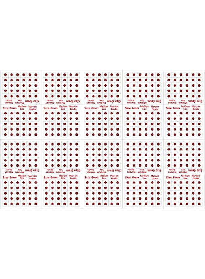 VAMA بنديس مارون عادي للنساء بحجم متوسط (حجم 6 مم، عبوة من 600 بنديس) - Image 4