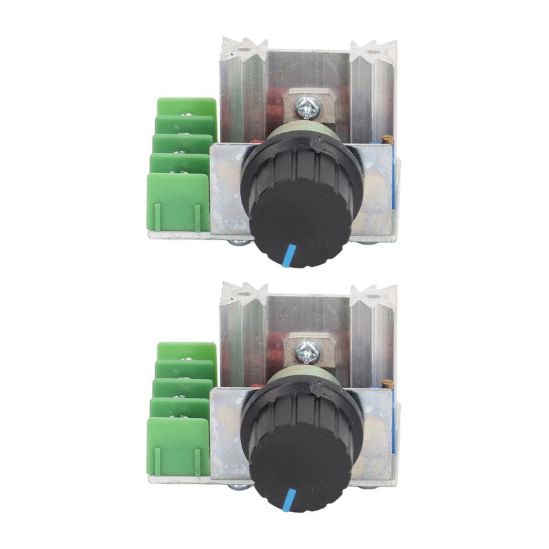 Voltage Regulator: AC 50-220V 25A 2000W - Peak Voltage Protection with Potentiometer for Home Appliance Speed, Brightness and Temperature Adjustment - Image 4