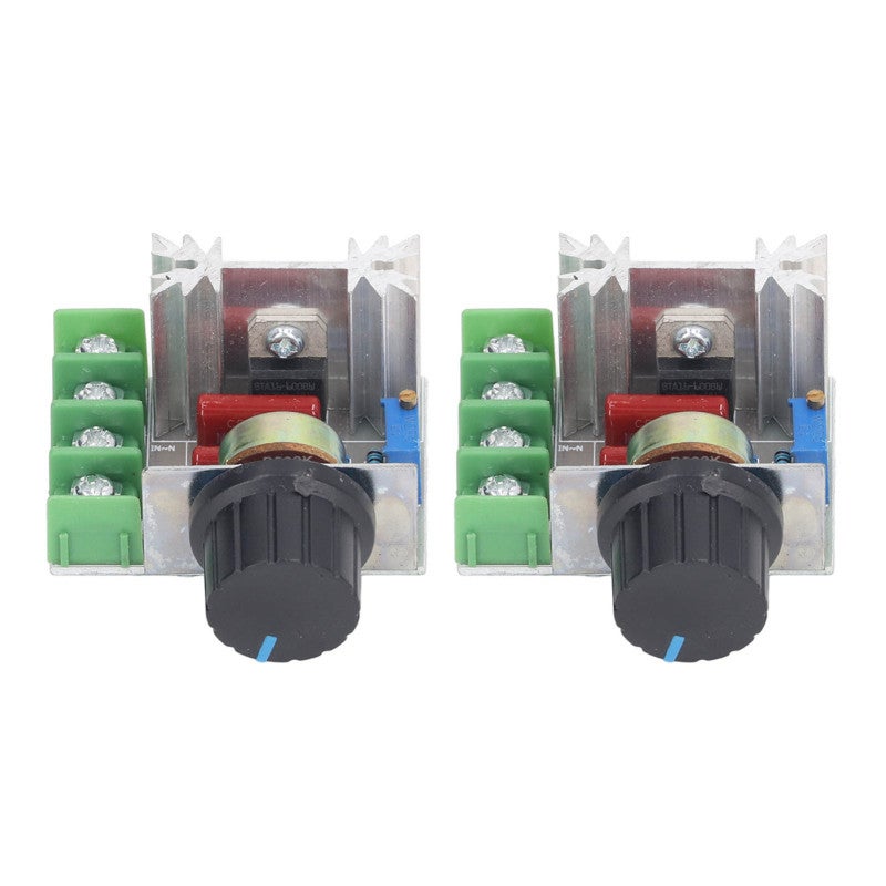 Voltage Regulator: AC 50-220V 25A 2000W - Peak Voltage Protection with Potentiometer for Home Appliance Speed, Brightness and Temperature Adjustment - Image 5