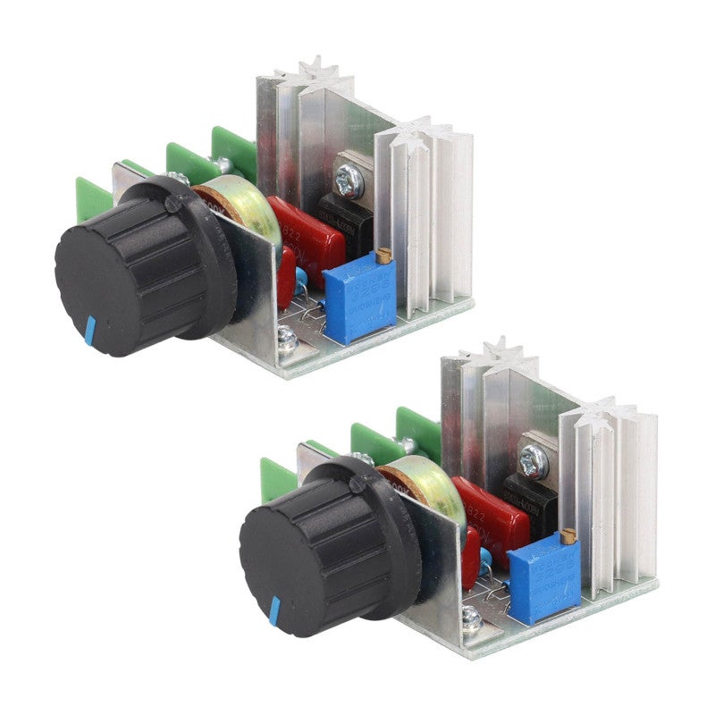 Voltage Regulator: AC 50-220V 25A 2000W - Peak Voltage Protection with Potentiometer for Home Appliance Speed, Brightness and Temperature Adjustment - Image 3