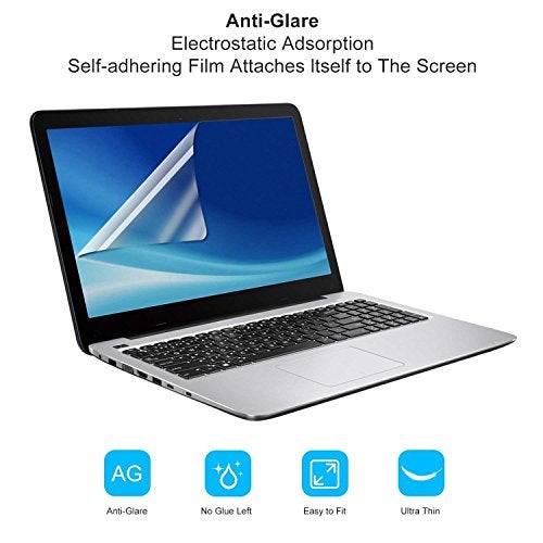 Saco Anti Glare Scratch Ultra-Clear Screen Protector for Lenovo G50-80 80E502FEIN 15.6-inch Laptop - Image 5
