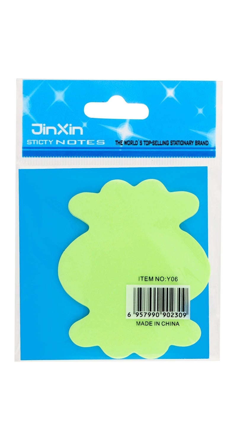 JinXin Green Candy-Shaped Sticky Notes