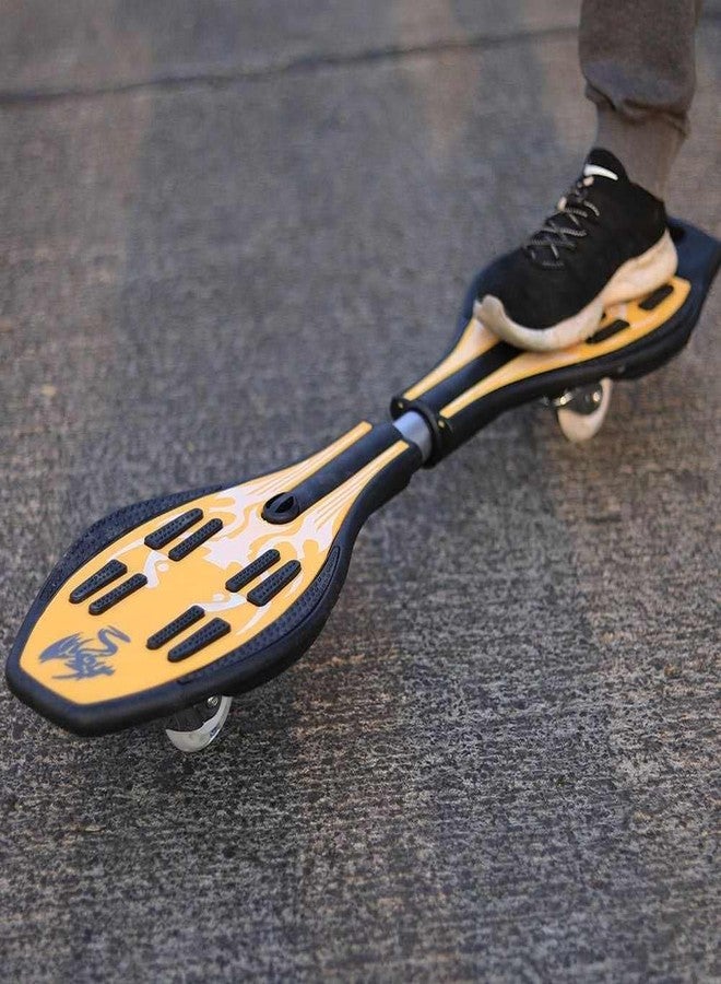 EYESIGN Waveboard Caster Board Classic - 2 Wheel Pivoting Skateboard with 360-degree Casters, for Kids, Teens, and Adults (9T-OXKU-3B9F) - Image 4