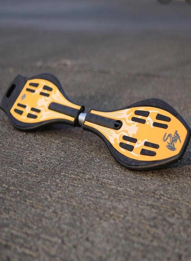 EYESIGN Waveboard Caster Board Classic - 2 Wheel Pivoting Skateboard with 360-degree Casters, for Kids, Teens, and Adults (9T-OXKU-3B9F) - Image 1