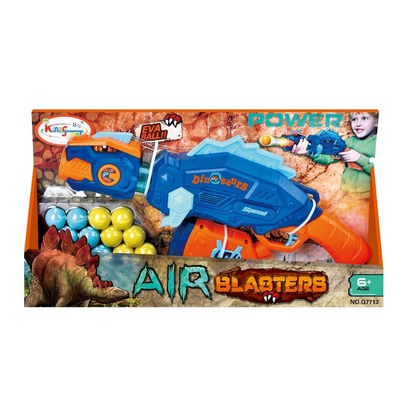 King Sport - Air Blaster Dinosaur Shape Foam Balls 12 Pieces - Q7713