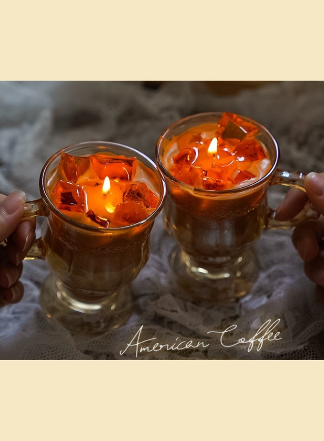 Fianser Candles Handmade Irish Coffee Cup Home Scented 9 Hours Fragrance Aromatherapy Gift Wax Natural Soy Glass Jar Stress Relief Luxury Wedding Bathroom Birthday Yoga Anniversary - Image 3