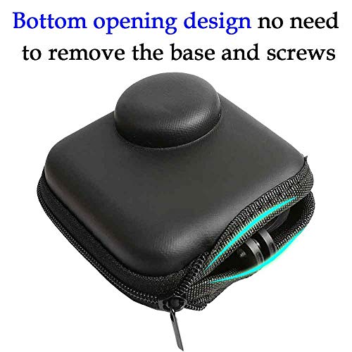 ULBTER Mini Storage Bag Case for GoPro MAX Waterproof 360 Camera + Rubber Lens Cap Cover, Carrying Portable Boxes Accessory for Go pro Max [2+1 Pack] - Image 4