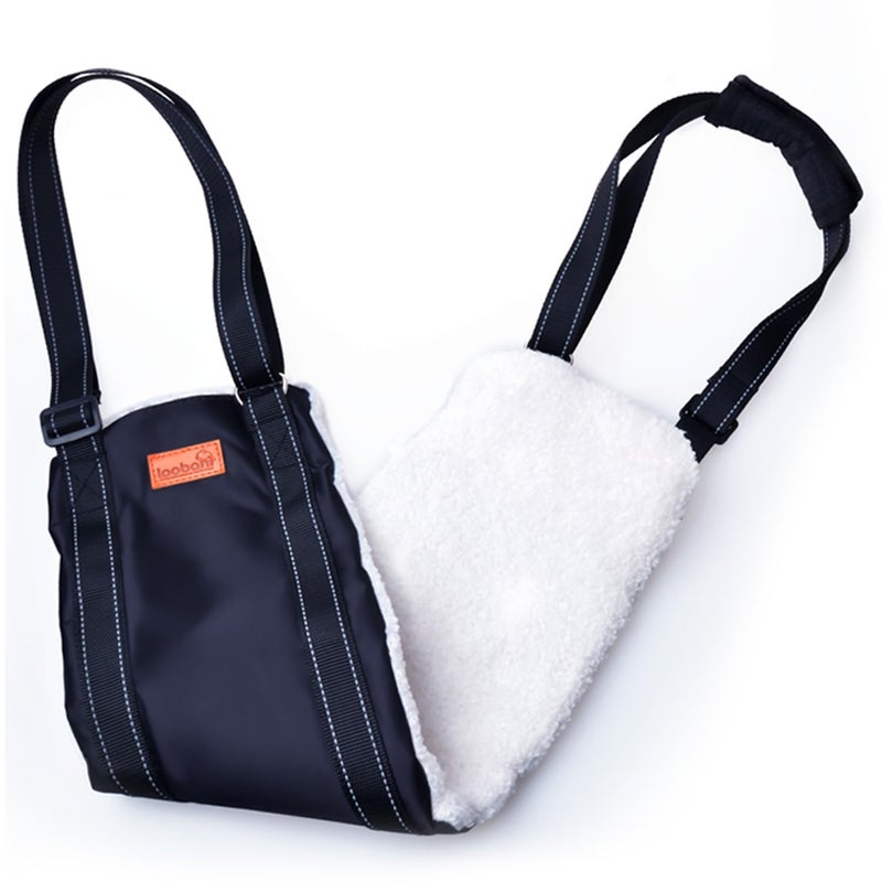 LOOBANI Portable Dog Sling for Back Legs, Hip Support Harness to Help Lift Dogs Rear for Canine Aid and Old K9 Cruciate Ligament Rehabilitation - Image 1