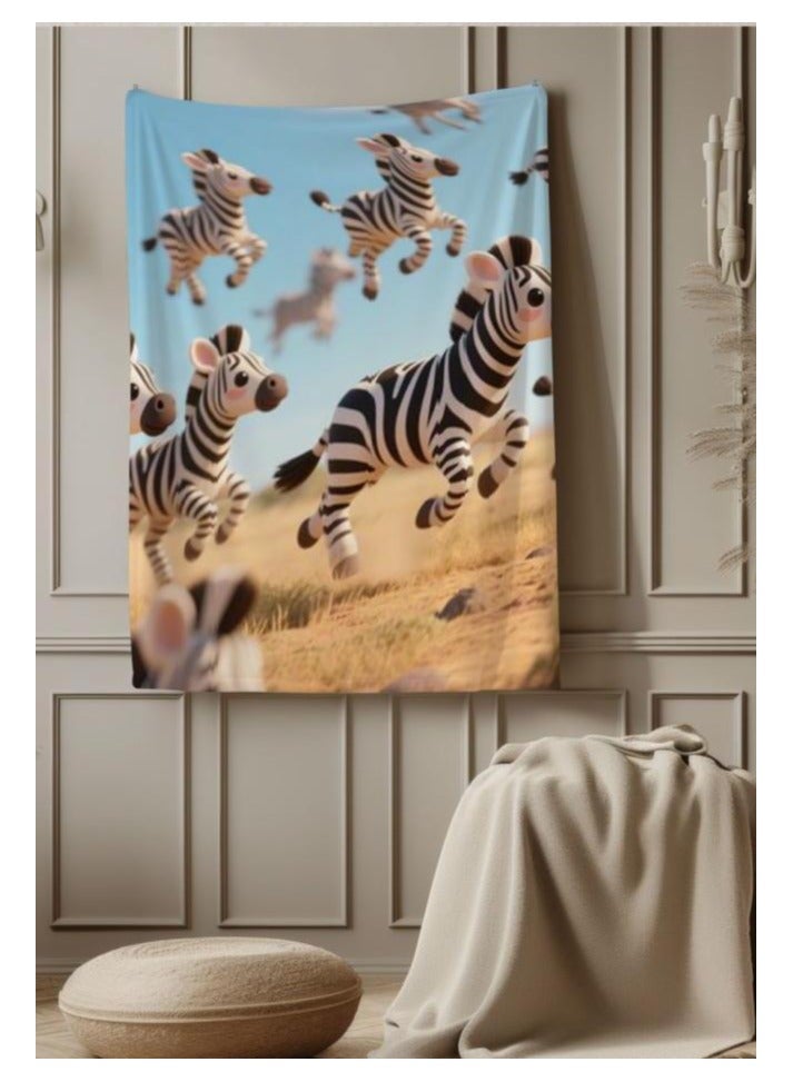 general Children's or student cartoon flannel thin blanket (warm and comfortable, suitable for sleep, games) 100cm*150cm - Image 4