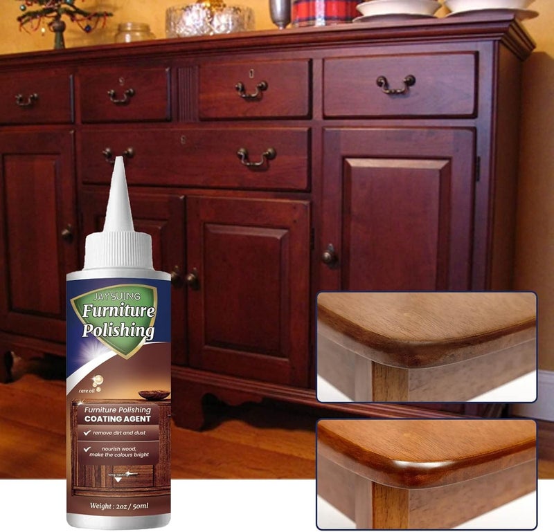 klarako Wood Clean and Protect Spray, Nano Crystal-Plating Agent, For Wood Cabinets, Furniture, Tables, Baseboards, Trim and more - Image 1