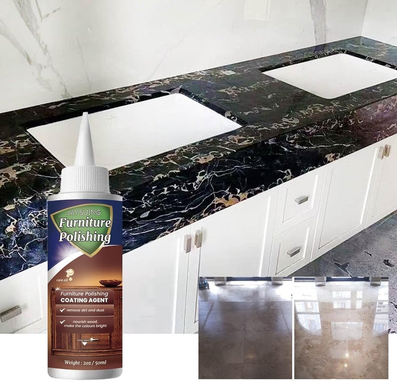 klarako Wood Clean and Protect Spray, Nano Crystal-Plating Agent, For Wood Cabinets, Furniture, Tables, Baseboards, Trim and more - Image 2