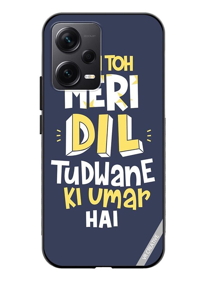 VR CREATIVE Protective Case Cover For Xiaomi Redmi Note 12 Discovery Dil Tudwane Ki Umar Design Multicolour - Image 1