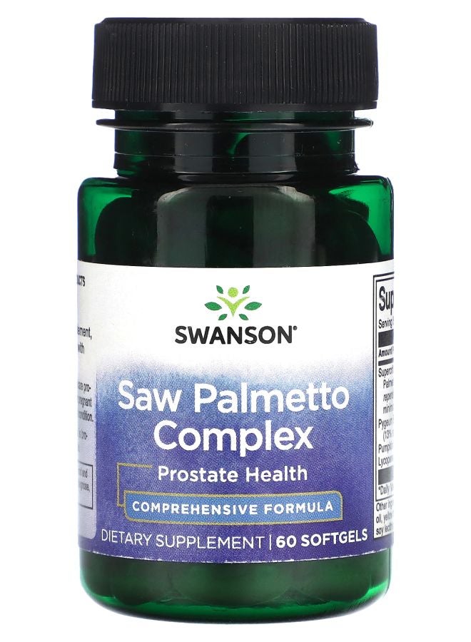 SWANSON Saw Palmetto Complex 60 Softgels