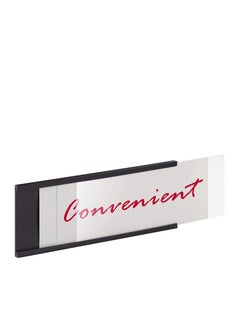 Y&D Magnetic Label Holder 2” x 1” 50 Packs C Channel Thick 300g White Paper Cards Protective Film Strong Magnet Mess Free Removable for Shelf Board Toolbox Metal Wall Cabinet DrawerMH2150  - Image 5