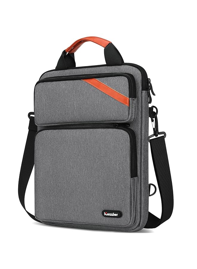 13 13.3 Inches Laptop Messenger Shoulder Bag Vertical Double Pockets Notebook Laptop Business Briefcase Handbag For 13.3 Inch Macbook