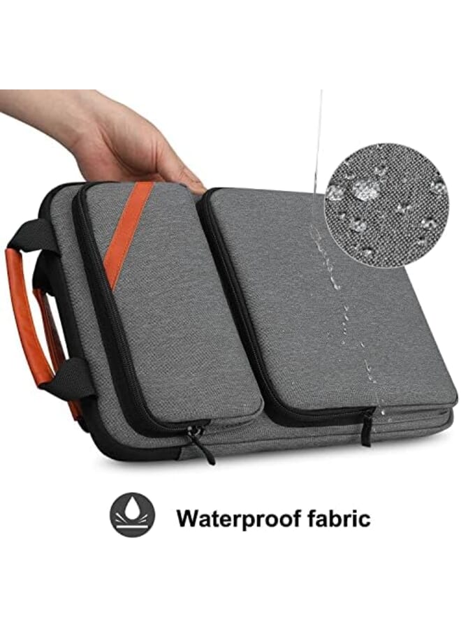 13 13.3 Inches Laptop Messenger Shoulder Bag Vertical Double Pockets Notebook Laptop Business Briefcase Handbag For 13.3 Inch Macbook