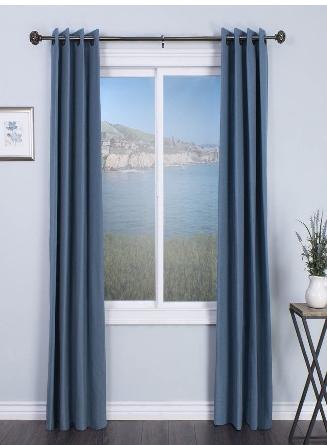Decopolitan Kensignton 5/8" Curtain Rod Set 28-48" Oiled Bronze - Image 4